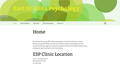 Desktop Screenshot of espclinic.com